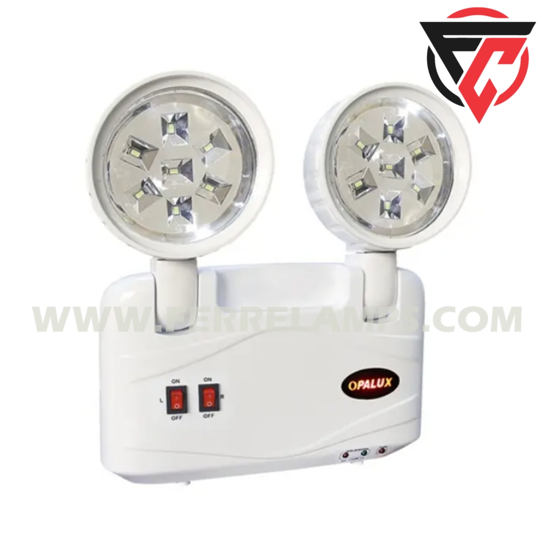 LÁMPARA DE EMERGENCIA 14 LED 8 HORAS 9101.220 OPALUX