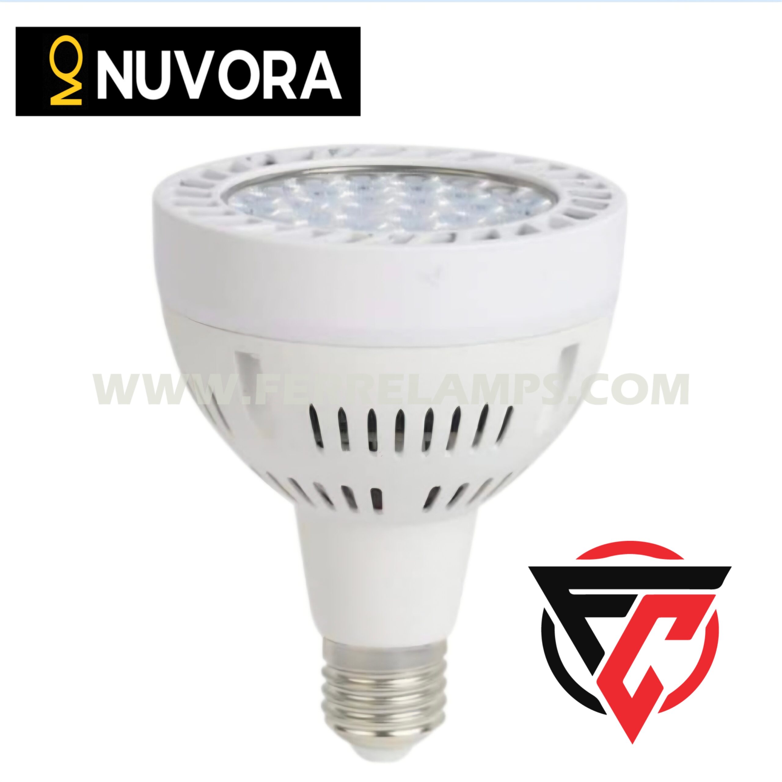 FOCO LED PAR30 45W E27 6500K-4000K-3000K IP20 NUVORA