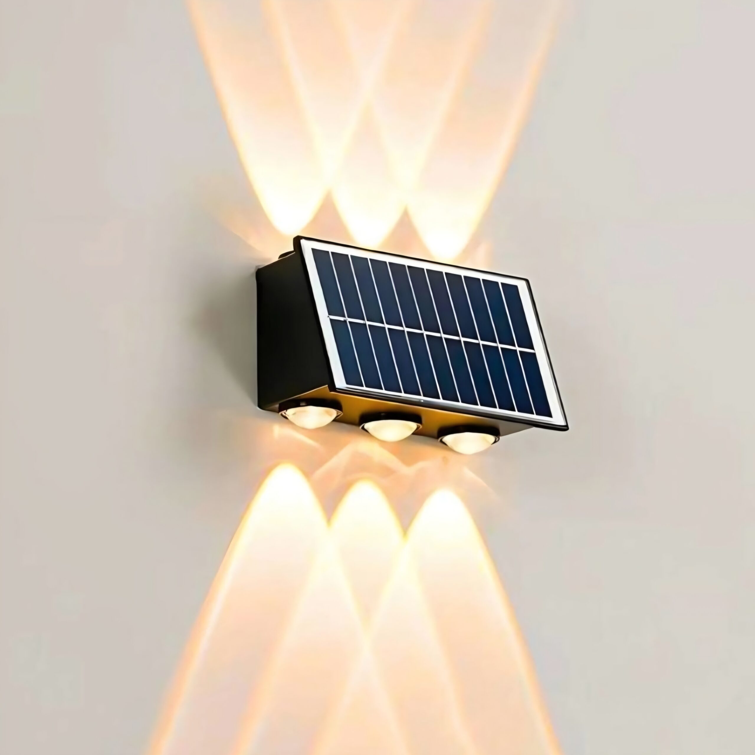 APLIQUE SOLAR LED PARA PARED BIDIRECCIONAL 30W 3500K - Imagen 2